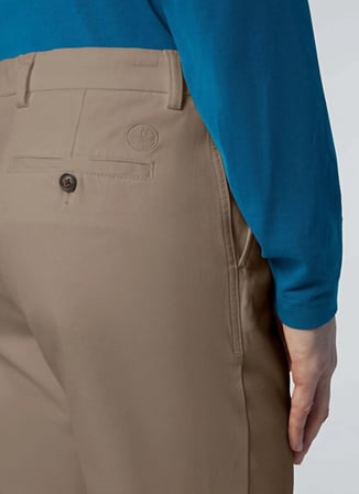 North Sails Kahverengi Erkek Slim Fit Pantolon NS0000673132