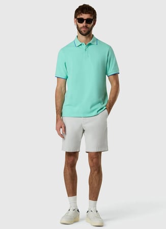North Sails Yeşil Erkek Regular Fit Polo T-Shirt NS0000692464