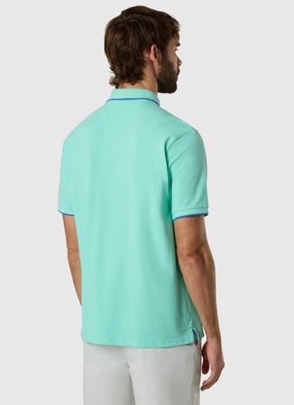 North Sails Yeşil Erkek Regular Fit Polo T-Shirt NS0000692464