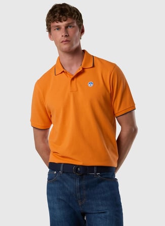 North Sails Turuncu Erkek Polo T-Shirt NS0000692464