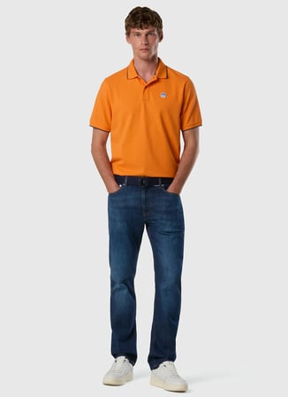 North Sails Turuncu Erkek Polo T-Shirt NS0000692464