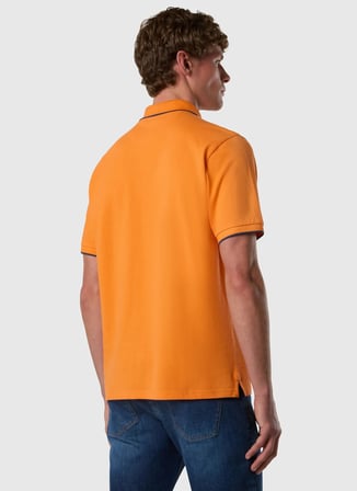 North Sails Turuncu Erkek Polo T-Shirt NS0000692464