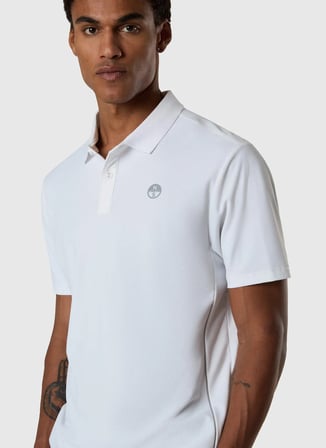 North Sails Beyaz Erkek Polo T-Shirt NS0000692717