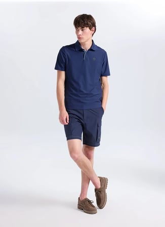 North Sails Mavi Erkek Polo T-Shirt NS0000692717
