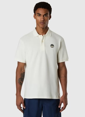 North Sails Beyaz Erkek Polo T-Shirt NS0000692726