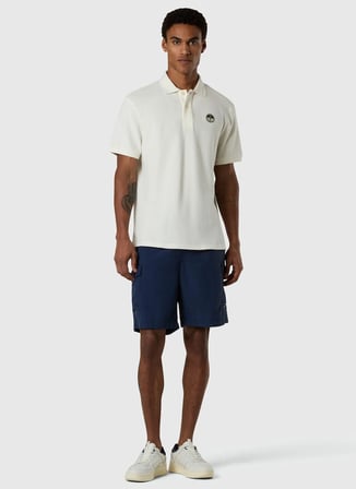 North Sails Beyaz Erkek Polo T-Shirt NS0000692726