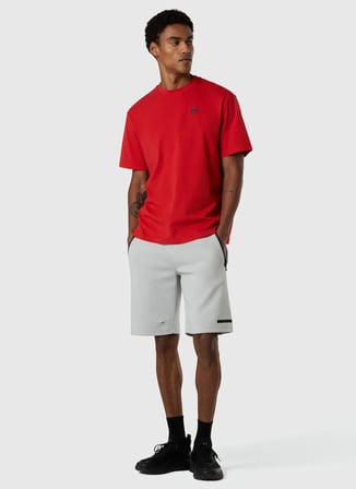 North Sails Kırmızı Erkek Comfort Fit Baskılı T-Shirt NS0000693158
