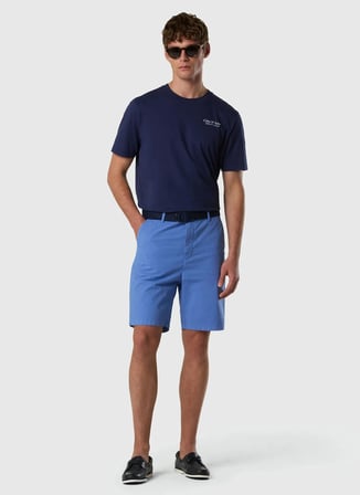 North Sails Lacivert Erkek Regular Fit Baskılı T-Shirt NS0000693162