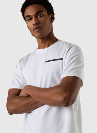 North Sails Beyaz Erkek T-Shirt NS0000693163