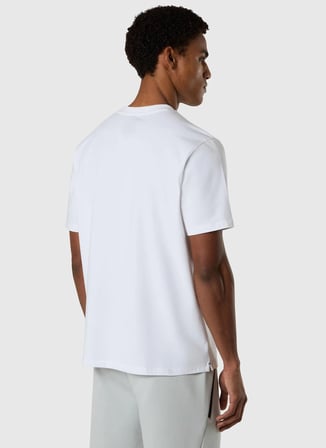 North Sails Beyaz Erkek T-Shirt NS0000693163