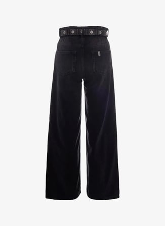 Liu Jo Siyah Kadın Pantolon UF6186D0370