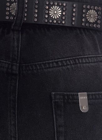 Liu Jo Siyah Kadın Pantolon UF6186D0370