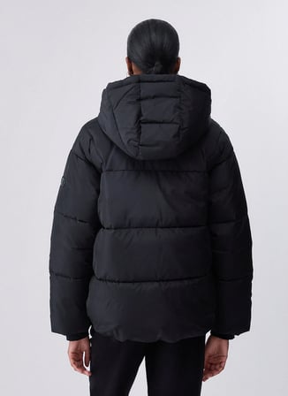 Liu Jo Lacivert Kadın Kapüşonlu Mont TF6006TS62A