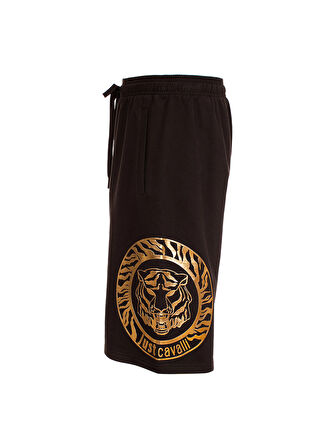 Just Cavalli Beyaz Erkek Sweat Şort 74OBDF02CF200G03