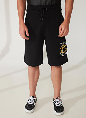Just Cavalli Siyah Erkek Sweat Şort 74OBDI07CF400899