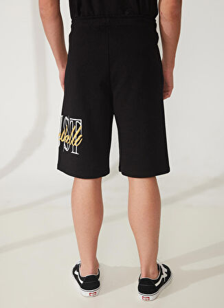 Just Cavalli Siyah Erkek Sweat Şort 74OBDI07CF400899