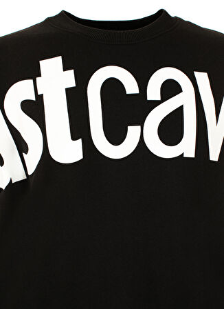 Just Cavalli Bisiklet Yaka Beyaz Erkek Sweatshırt 74OBIE00CF100003