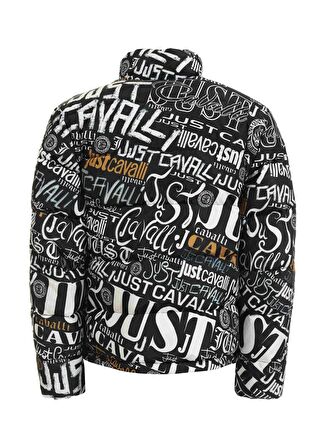 Just Cavalli Siyah - Beyaz Erkek Mont 75OAUD18