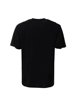 Just Cavalli Bisiklet Yaka Siyah Erkek T-Shirt 76OAHG04