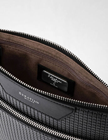 Serapian Stepan Flat Askılı Omuz Çantası SRSTSMML679423CCC3