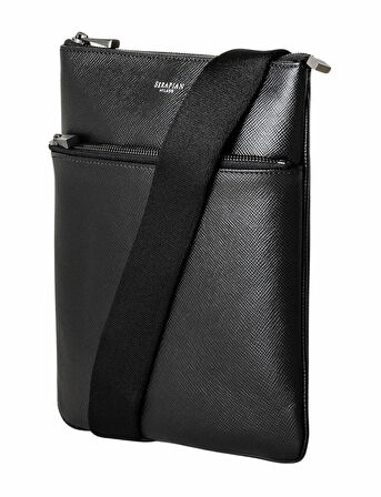 Serapian Evoluzione Deri Flat Askılı Omuz Çantası SREVLMML679423Y292
