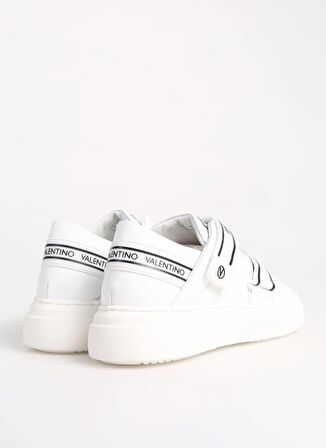 Valentino Beyaz - Siyah Kadın Sneaker 91S3914ELA010