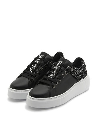 Valentino Siyah Kadın Deri Sneaker 91B2202TEX703