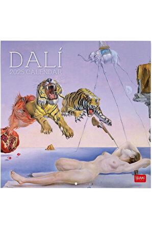 Duvar Takvimi 2025 Sanat Salvador Dali