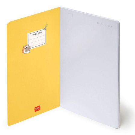Legami Çizgisiz Defter - Quaderno - Orta - Sushi Kedi