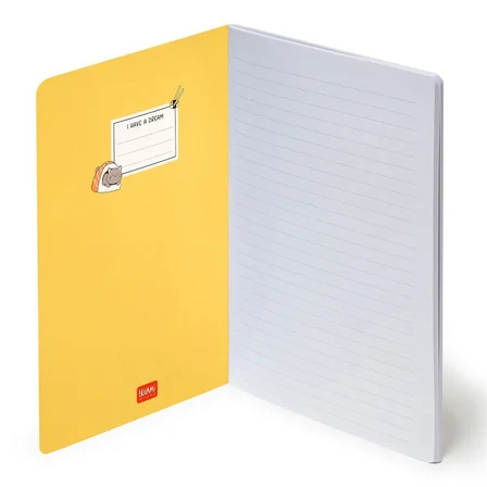 Legami Çizgili Defter - Quaderno - Büyük - Sushi Kedi