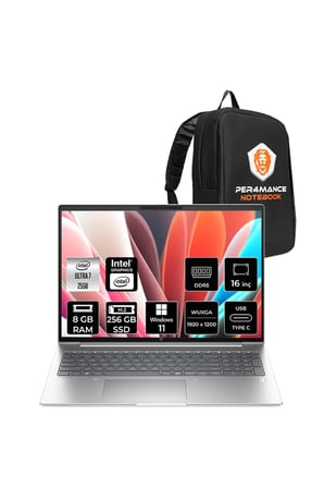 ProBook 4 G1i Ultra 7 255U 8GB 256GB SSD Intel Graphics 16" WUXGA W11H Notebook & PER4 Çanta