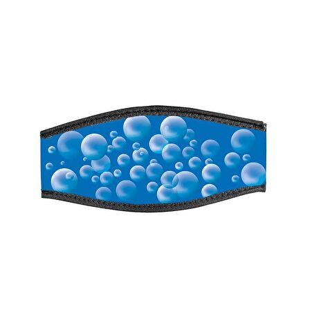 BESTDIVERS Maske Arkalığı BUBBLES Neopren, Velkrolu