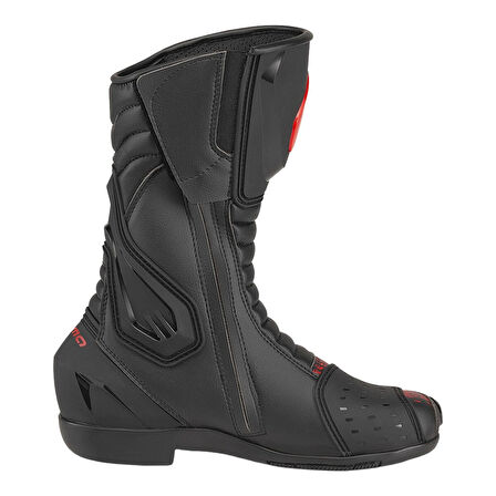 Forma Freccia Evo Korumalı Motosiklet Botu Siyah  Kırmızı