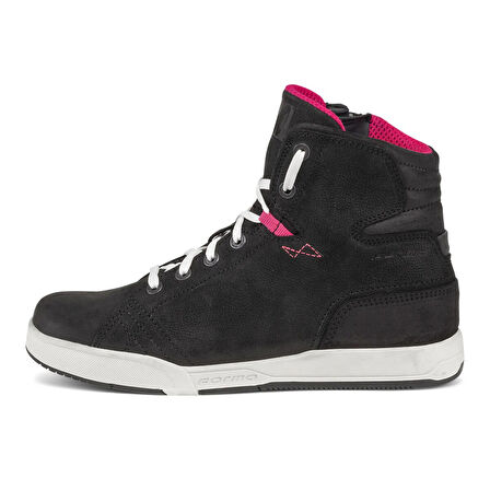 Forma Swift X Fit Dry Korumalı Kadın Motosiklet Botu Siyah  Beyaz