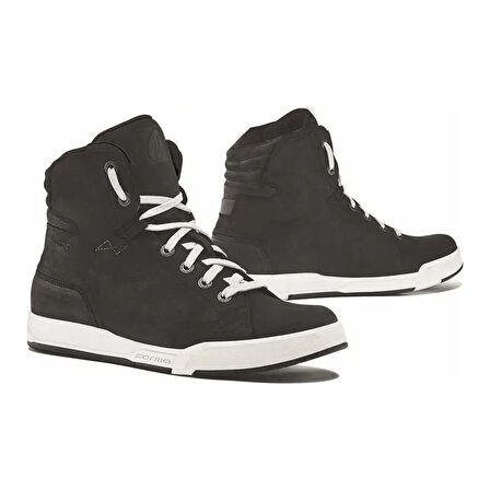 Forma Swift X Fit Dry Korumalı Motosiklet Botu Siyah  Beyaz