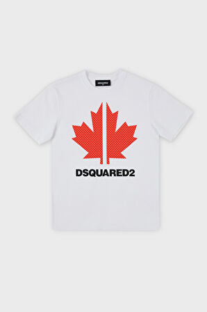 Dsquared2 Çocuk T Shirt DQ0028-D004G WHITE