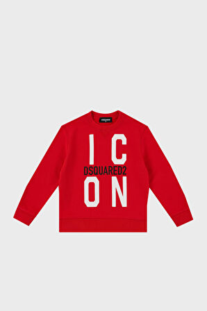 Dsquared2 Çocuk Sweat DQ0245-D002Y RED
