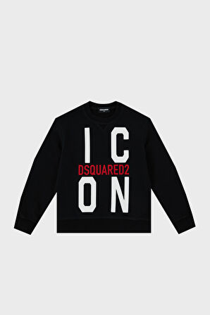 Dsquared2 Çocuk Sweat DQ0245-D002Y BLACK