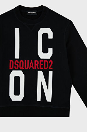 Dsquared2 Çocuk Sweat DQ0245-D002Y BLACK
