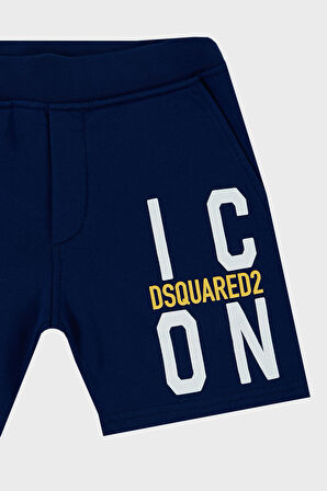 Dsquared2 Çocuk Short DQ0250-D002Y BLUE