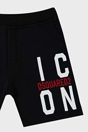 Dsquared2 Çocuk Short DQ0250-D002Y BLACK