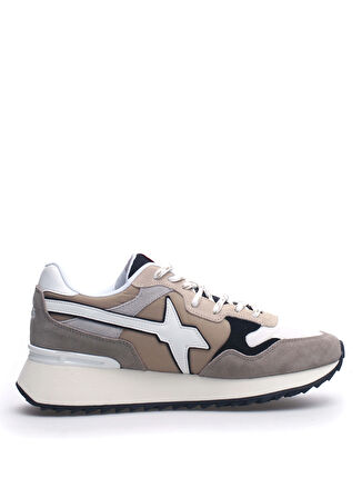 W6YZ Bej - Çok Renkli Erkek Süet + Tekstil Sneaker YAK-M.