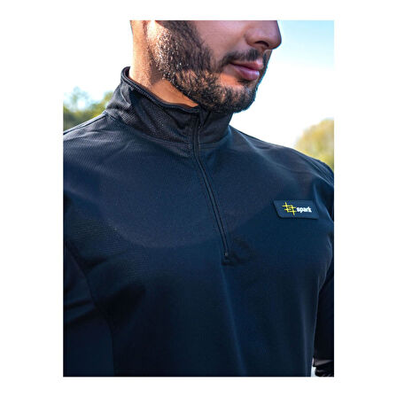 Spark Stivy MAW1 Rüzgar Geçirmez Üst İçlik Siyah