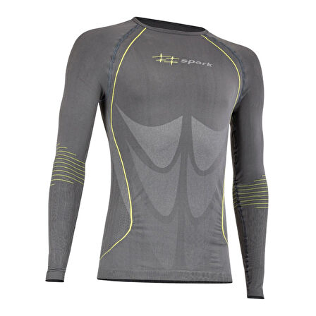 Spark MA615 Bluby Termal Üst İçlik Gri