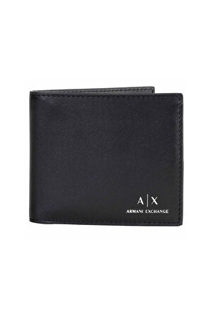 Erkek Yazı Logolu Cüzdan ve Anahtarlık Seti - Siyah | undefined