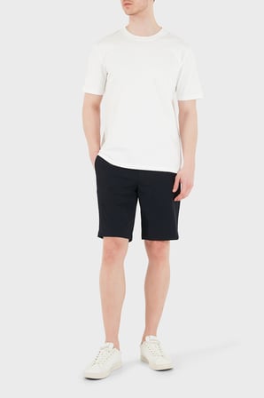 Armani Exchange Cepli Slim Fit Chino Short Erkek ŞORT 8NZS49 ZNYZZ 1583 LACİVERT