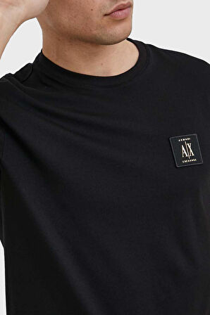 Armani Exchange Pamuklu Regular Fit Bisiklet Yaka T Shirt Erkek T SHİRT 8NZTPR ZJH4Z 1200