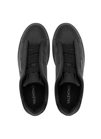 Valentino Deri Siyah Erkek Günlük Ayakkabı MARGOT