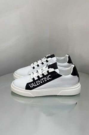 Kadın Stunny Lace-Up Bağcıklı Sneakers - Beyaz/Siyah | 37