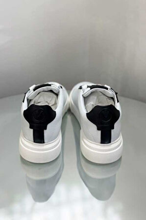 Kadın Stunny Lace-Up Bağcıklı Sneakers - Beyaz/Siyah | 37